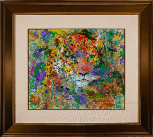 "Portrait of a Leopard" by LeRoy Neiman