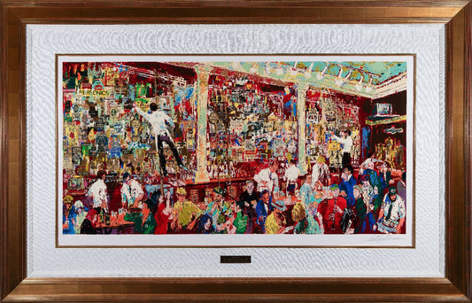 "FX McRory's Whiskey Bar" by LeRoy Neiman