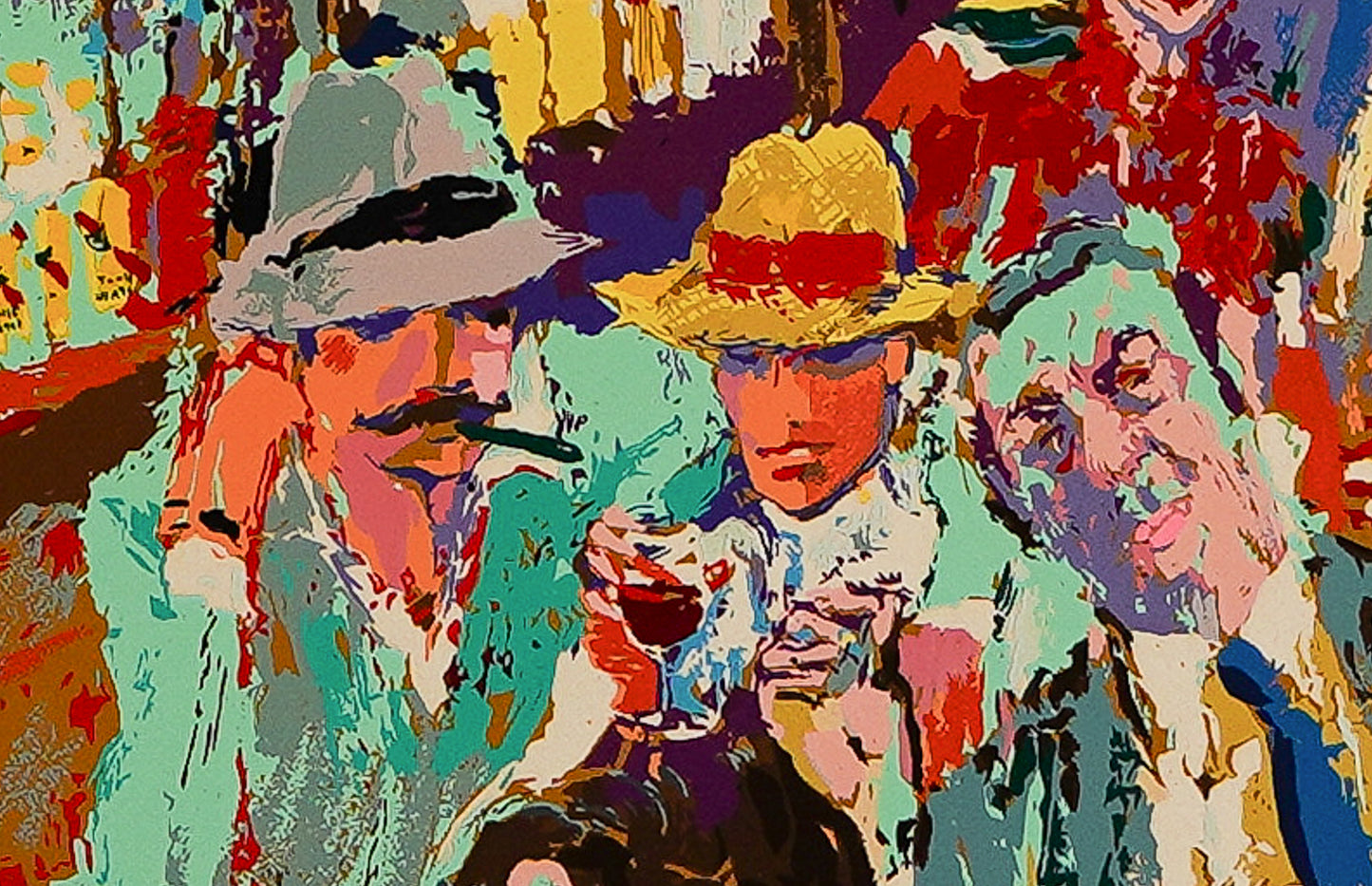 "PJ Clarke's Bar" by LeRoy Neiman