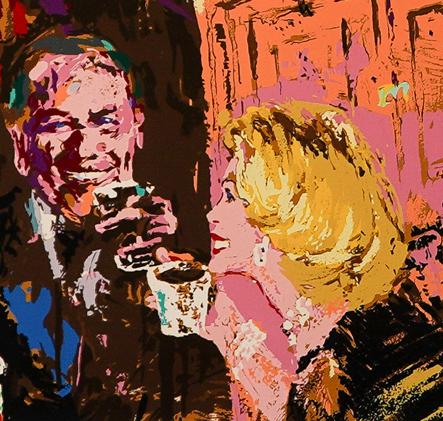 "PJ Clarke's Bar" by LeRoy Neiman